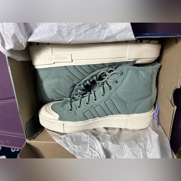 Adidas Nizza Bonega Hi Tops - Picture 3 of 9